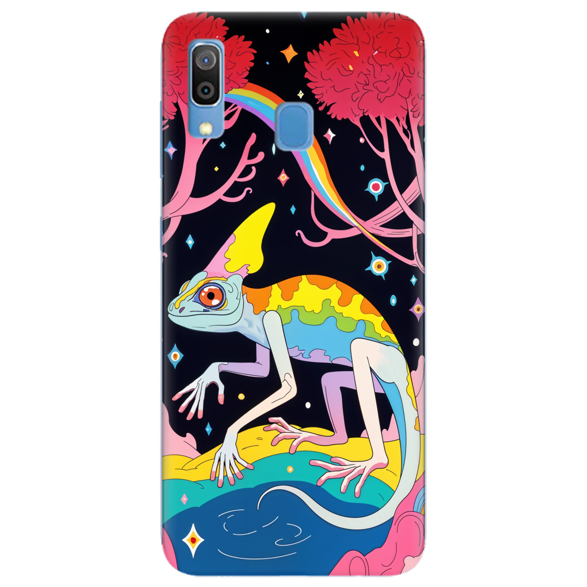 Чехол для Samsung Galaxy A30 Cosmic Chameleon - фото 1 - Чехлы для телефонов