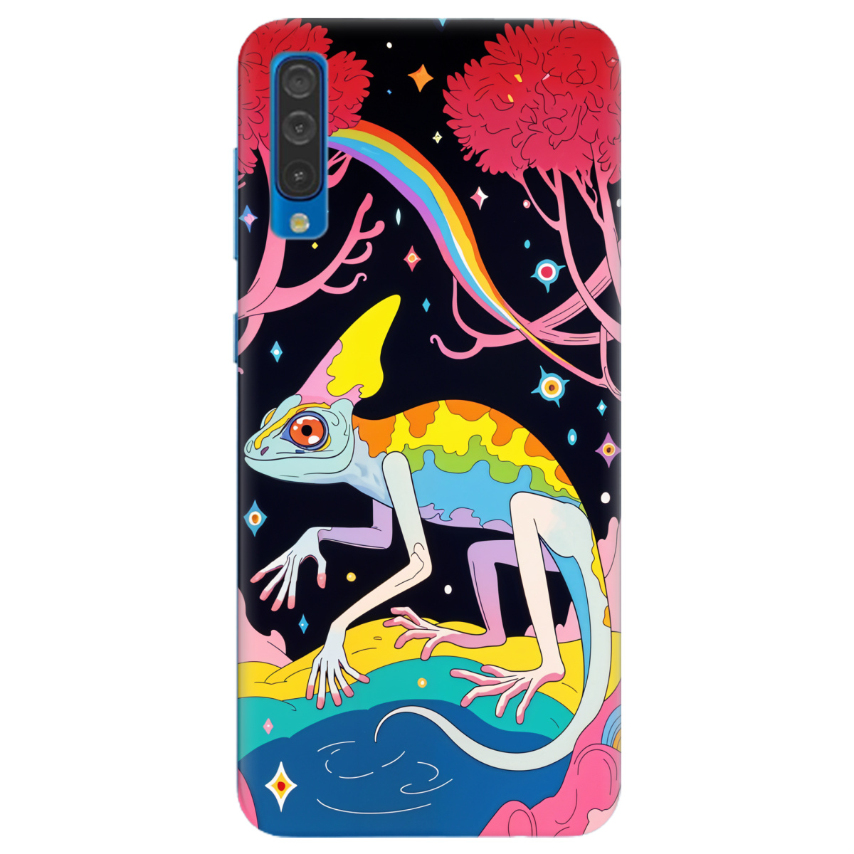 Чехол для Samsung Galaxy A30s Cosmic Chameleon - фото 1 - Чехлы для телефонов