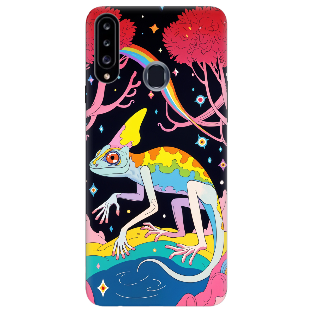 Чехол для Samsung Galaxy A20s Cosmic Chameleon - фото 1 - Чехлы для телефонов