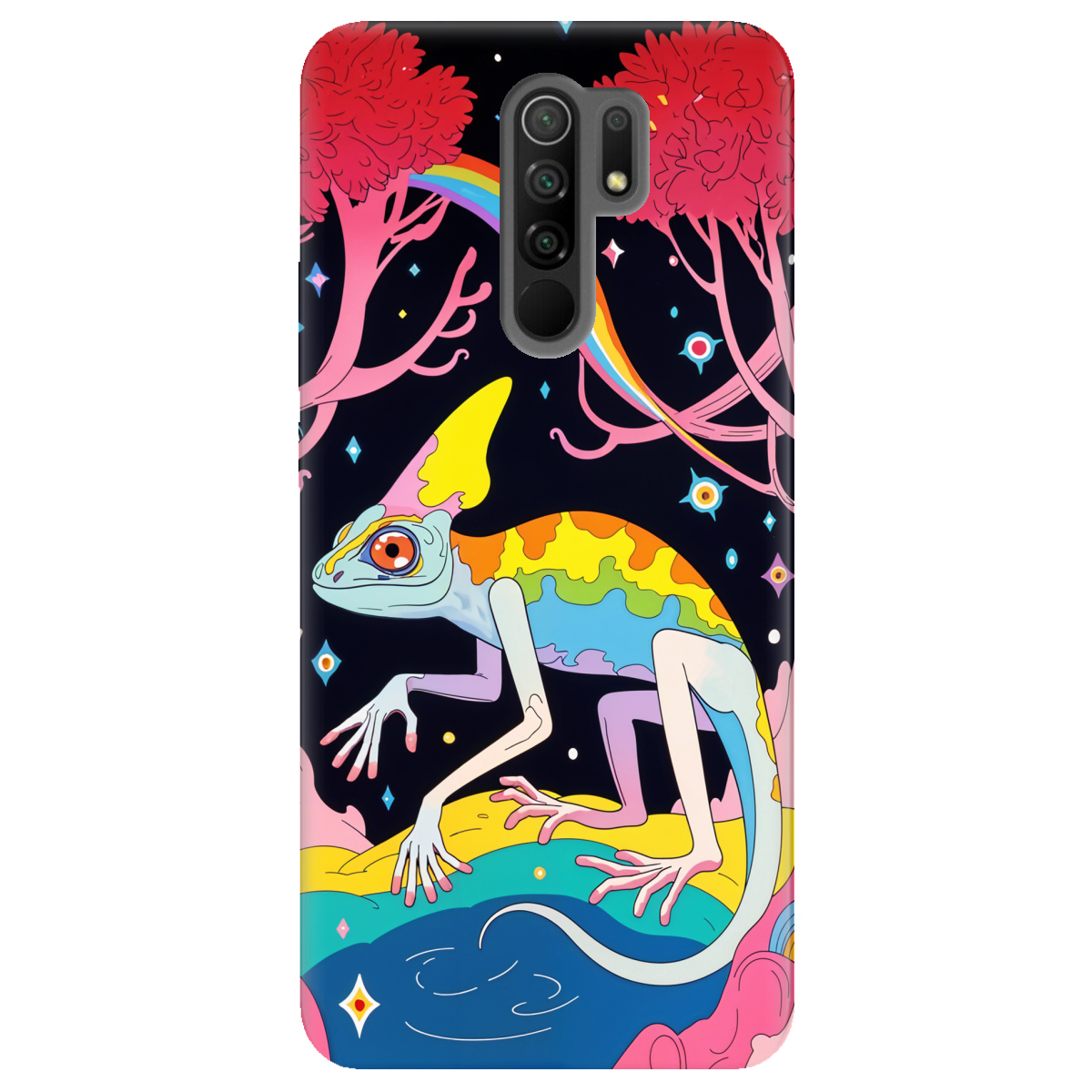 Чохол для Xiaomi Redmi 9 Cosmic Chameleon - фото 1 - Чохли для телефонів