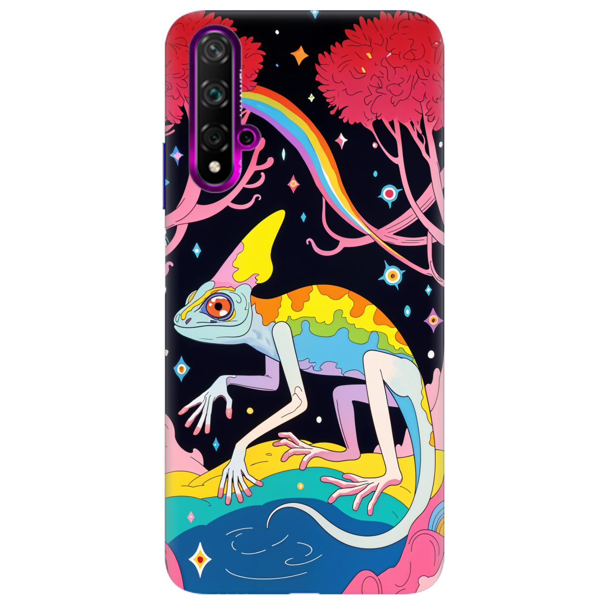 Чехол для Huawei Nova 5T Cosmic Chameleon - фото 1 - Чехлы для телефонов