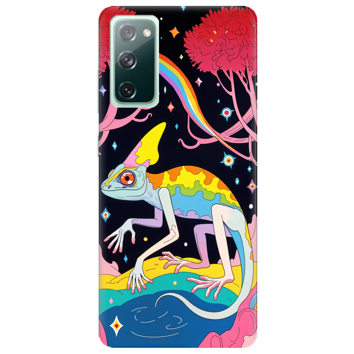 Чехол для Samsung Galaxy S20 FE Cosmic Chameleon - фото 1 Чехол для Samsung Galaxy S20 FE Cosmic Chameleon - фото 1 - Чехлы для телефонов