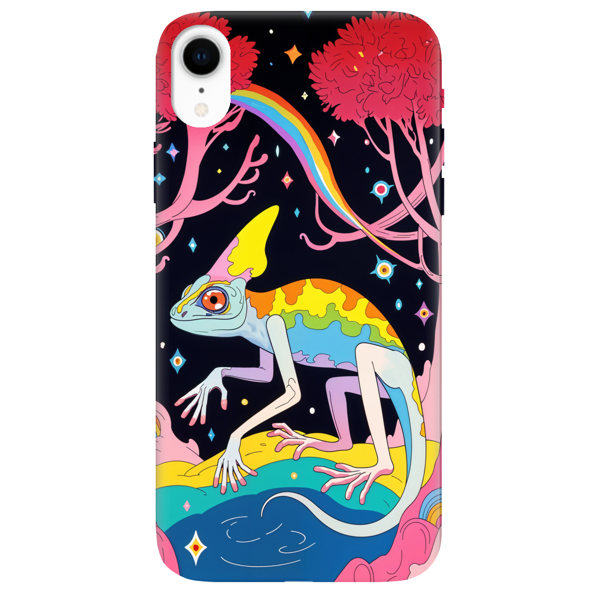 Чохол для Apple iPhone XR Cosmic Chameleon - фото 1 - Чохли для телефонів