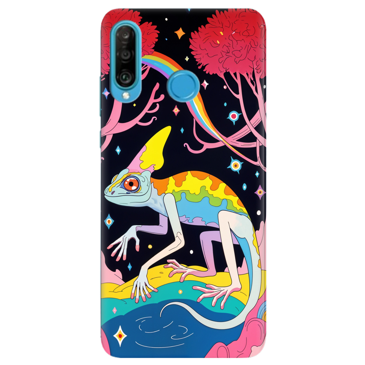 Чохол для Huawei P30 Lite Cosmic Chameleon - фото 1 Чохол для Huawei P30 Lite Cosmic Chameleon - фото 1 - Чохли для телефонів