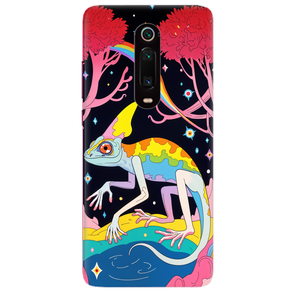 Чехол для Xiaomi Mi 9T Cosmic Chameleon - фото 1 Чехол для Xiaomi Mi 9T Cosmic Chameleon - фото 1 - Чехлы для телефонов