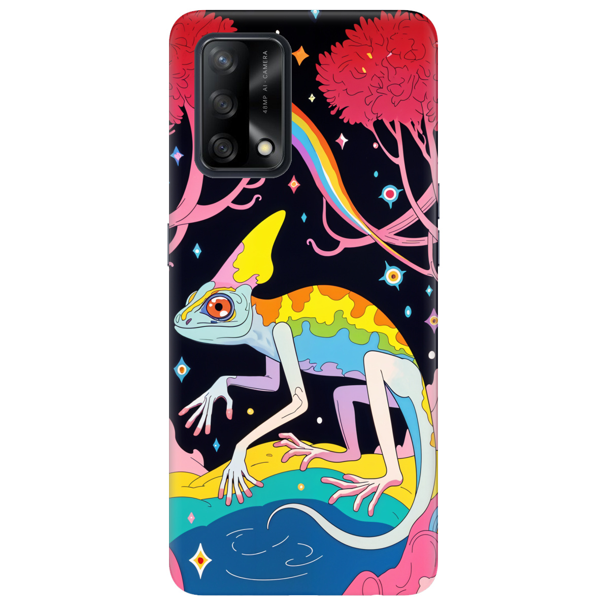 Чохол для Oppo A74 4G Cosmic Chameleon - фото 1 - Чохли для телефонів