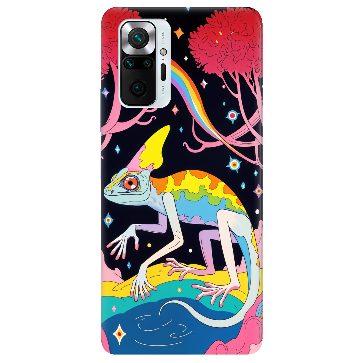 Чохол для Xiaomi Redmi Note 10 Pro Cosmic Chameleon - фото 1 - Чохли для телефонів