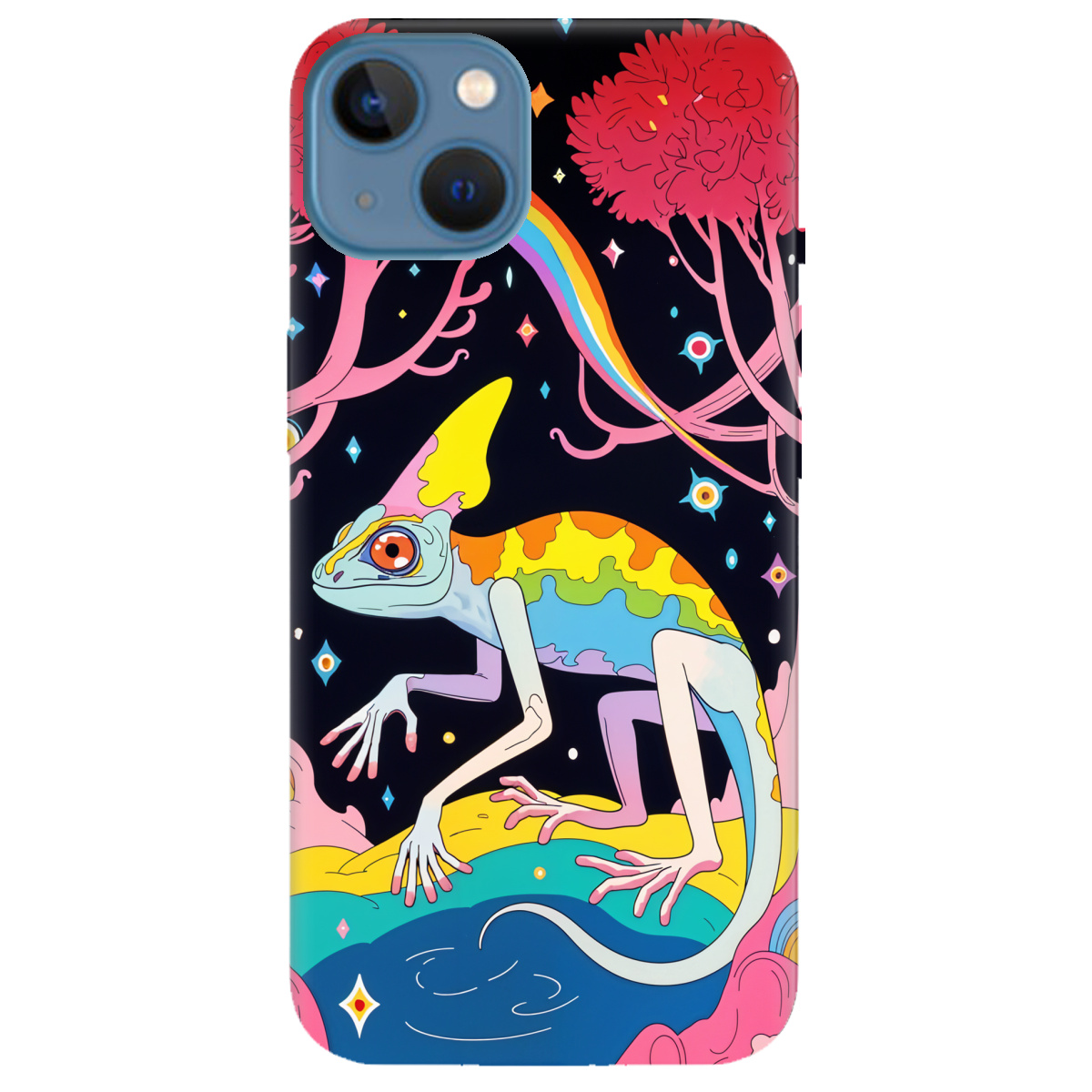 Чехол для Apple iPhone 13 Cosmic Chameleon - фото 1 - Чехлы для телефонов
