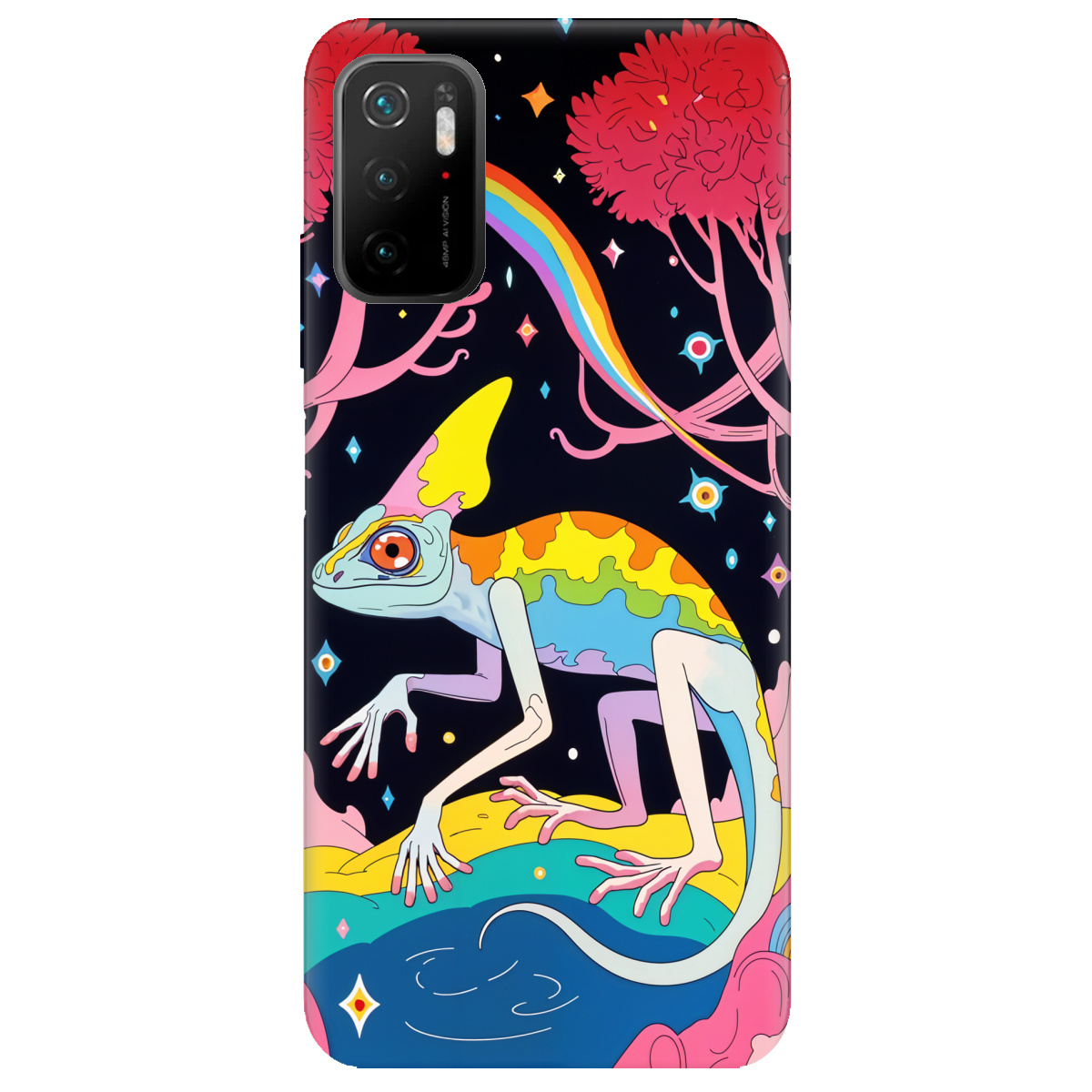 Чохол для Xiaomi Poco M3 Pro Cosmic Chameleon - фото 1 - Чохли для телефонів