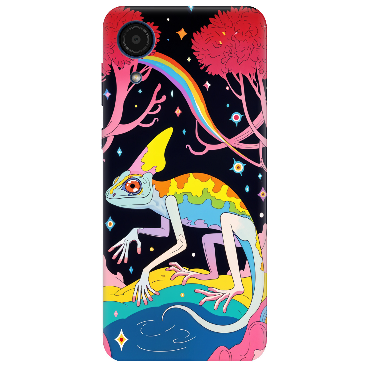Чехол для Samsung Galaxy А03 Core Cosmic Chameleon - фото 1 - Чехлы для телефонов