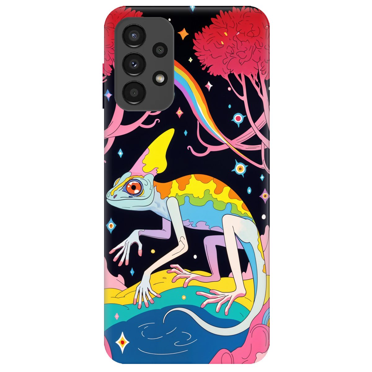 Чехол для Samsung Galaxy A13 4G Cosmic Chameleon - фото 1 - Чехлы для телефонов