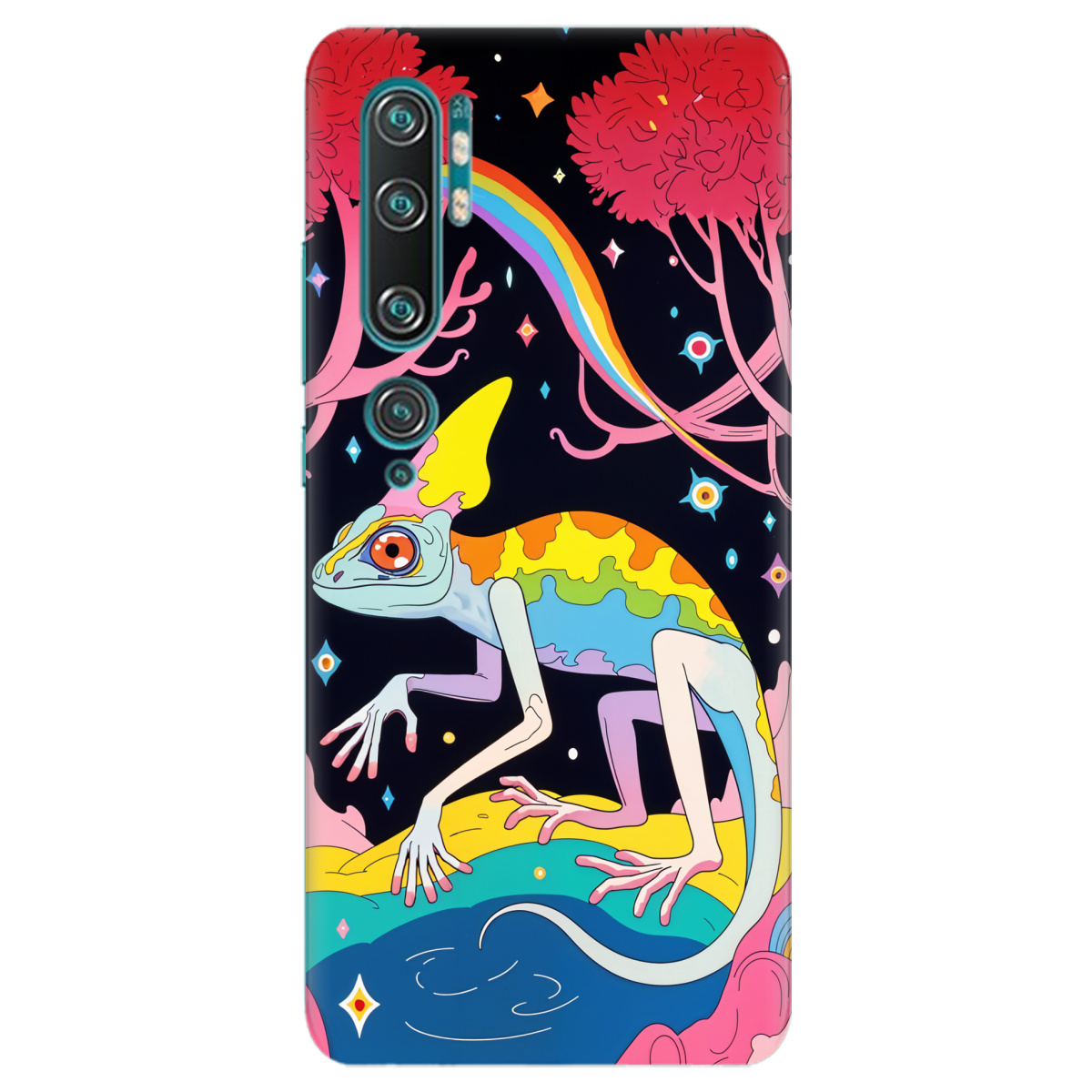 Чохол для Xiaomi Mi Note 10 Pro Cosmic Chameleon - фото 1 - Чохли для телефонів