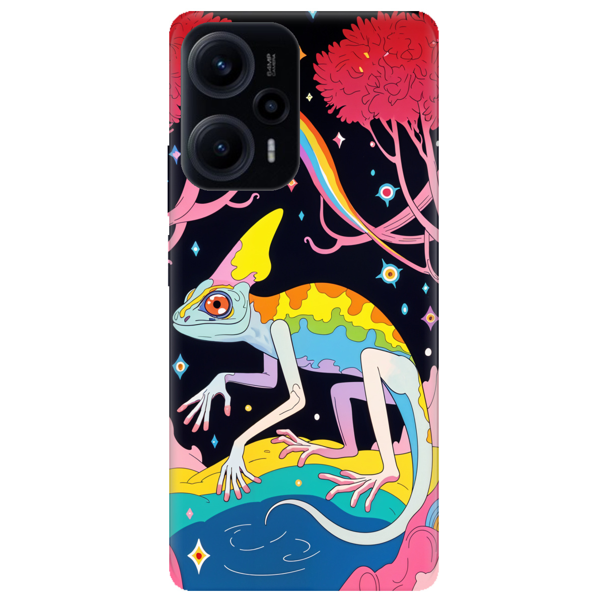 Чехол для Xiaomi Poco F5 Cosmic Chameleon - фото 1 - Чехлы для телефонов