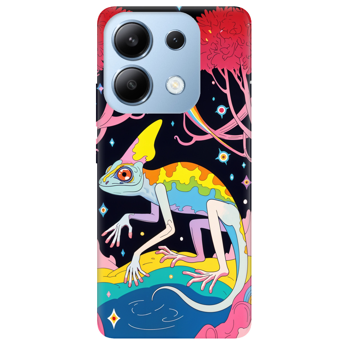 Чехол для Xiaomi Redmi Note 13 4G Cosmic Chameleon - фото 1 Чехол для Xiaomi Redmi Note 13 4G Cosmic Chameleon - фото 1 - Чехлы для телефонов