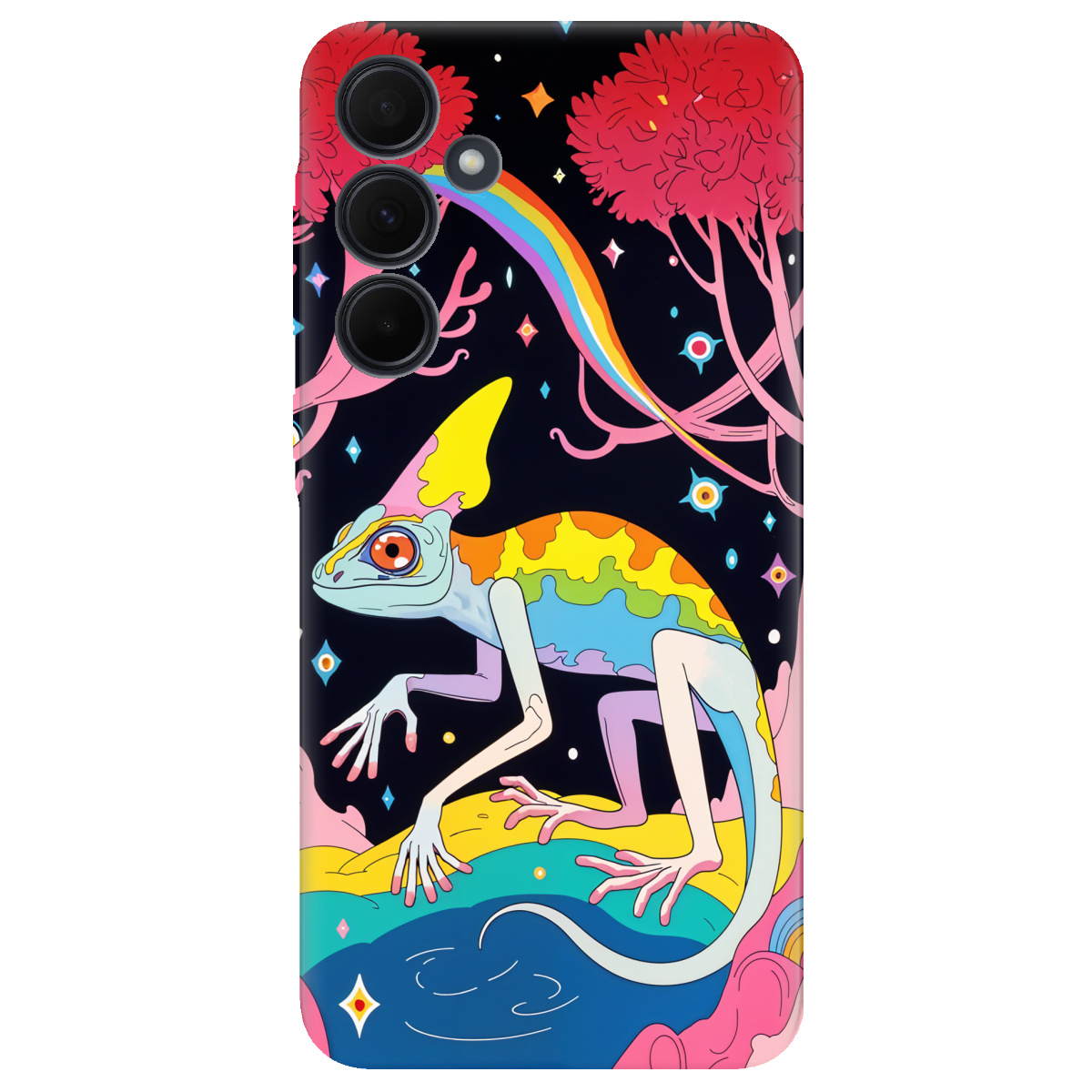 Чехол для Samsung Galaxy A35 Cosmic Chameleon - фото 1 - Чехлы для телефонов