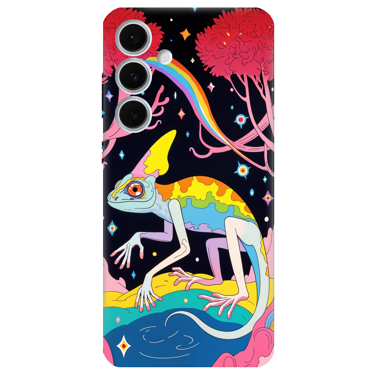 Чехол для Samsung Galaxy S24 FE Cosmic Chameleon - фото 1 - Чехлы для телефонов