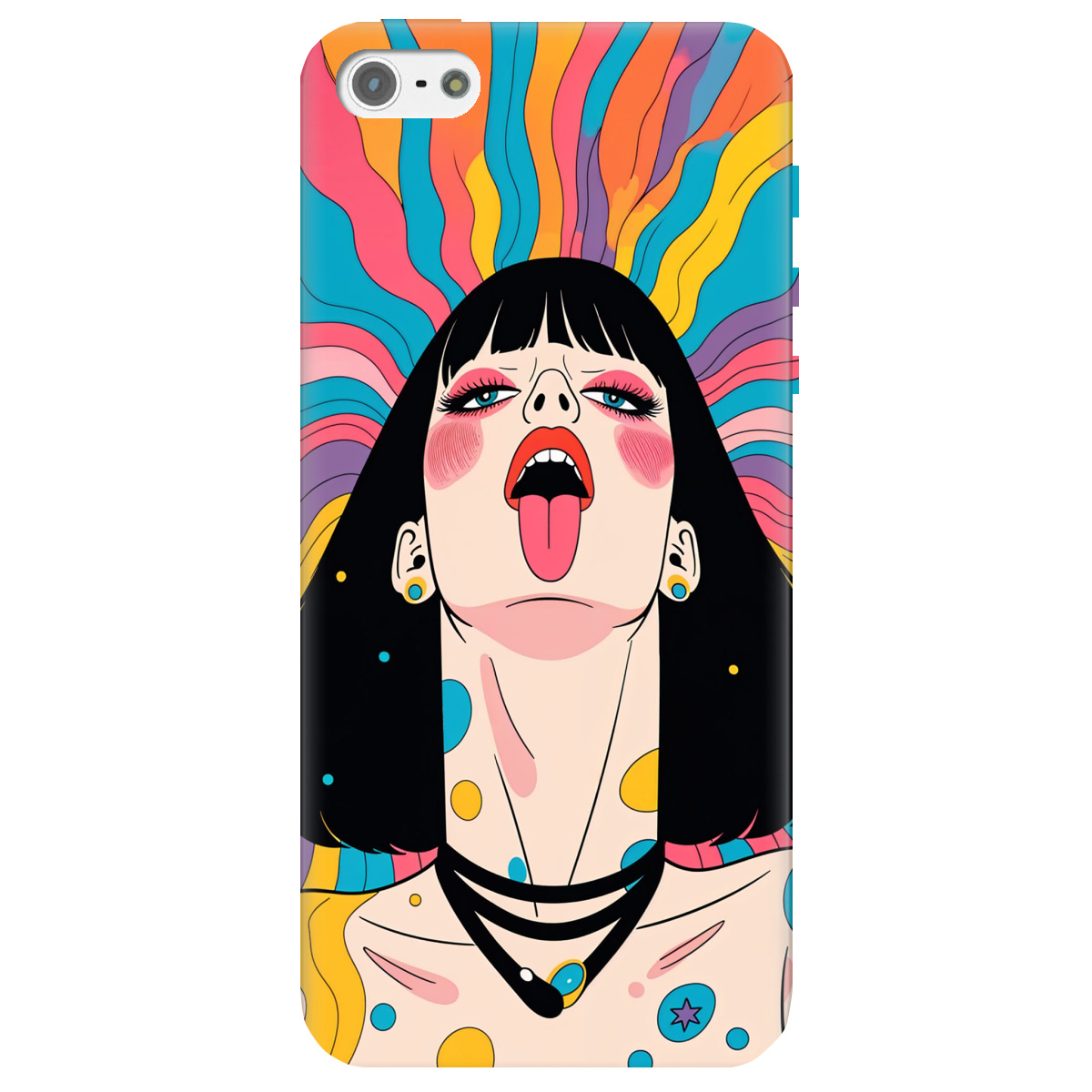 Чохол для Apple iPhone 5/5S Cosmic Serenade - фото 1 - Чохли для телефонів