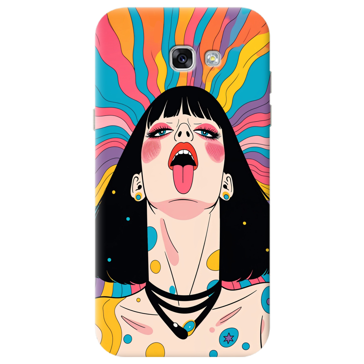 Чехол для Samsung Galaxy A7 2017 Cosmic Serenade - фото 1 - Чехлы для телефонов