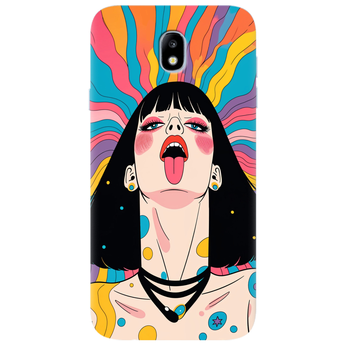 Чехол для Samsung Galaxy J7 2017 Cosmic Serenade - фото 1 - Чехлы для телефонов