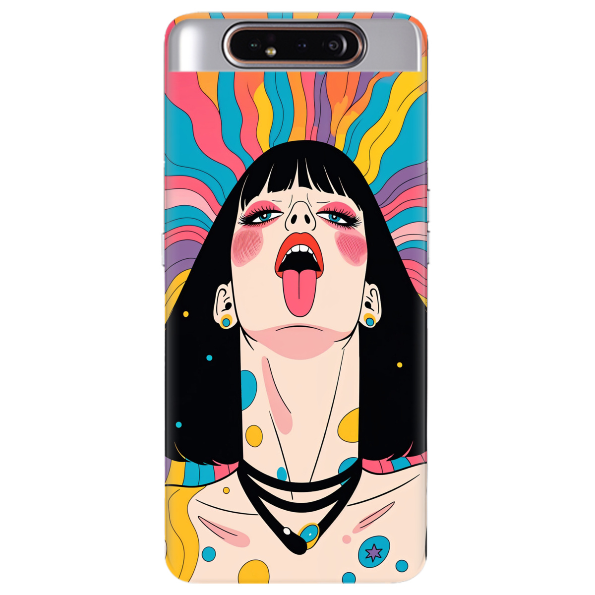 Чехол для Samsung Galaxy A80 Cosmic Serenade - фото 1 - Чехлы для телефонов