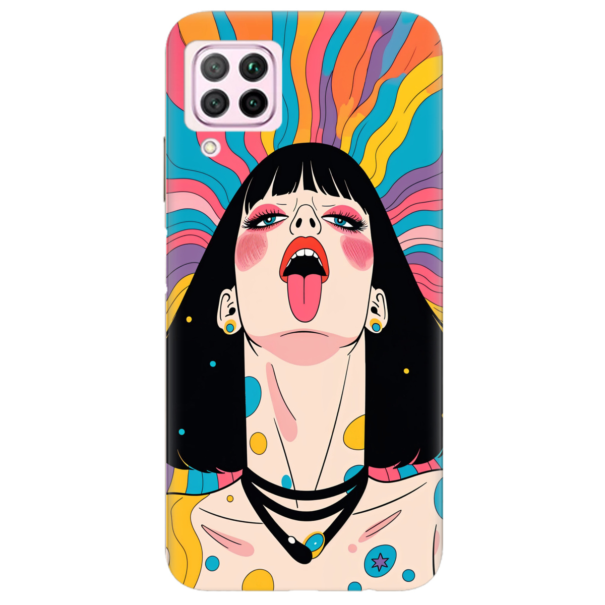 Чехол для Huawei P40 Lite Cosmic Serenade - фото 1 - Чехлы для телефонов