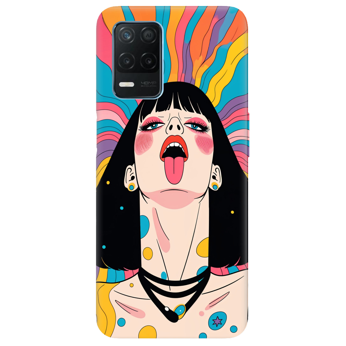 Чехол для Realme 8 4G Cosmic Serenade - фото 1 Чехол для Realme 8 4G Cosmic Serenade - фото 1 - Чехлы для телефонов
