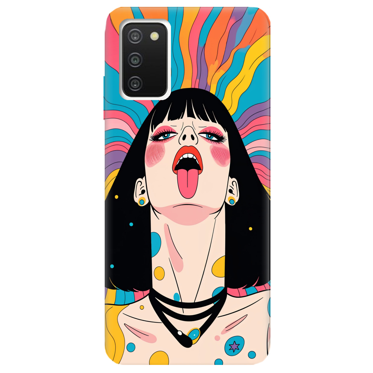 Чохол для Samsung Galaxy A03s Cosmic Serenade - фото 1 - Чохли для телефонів