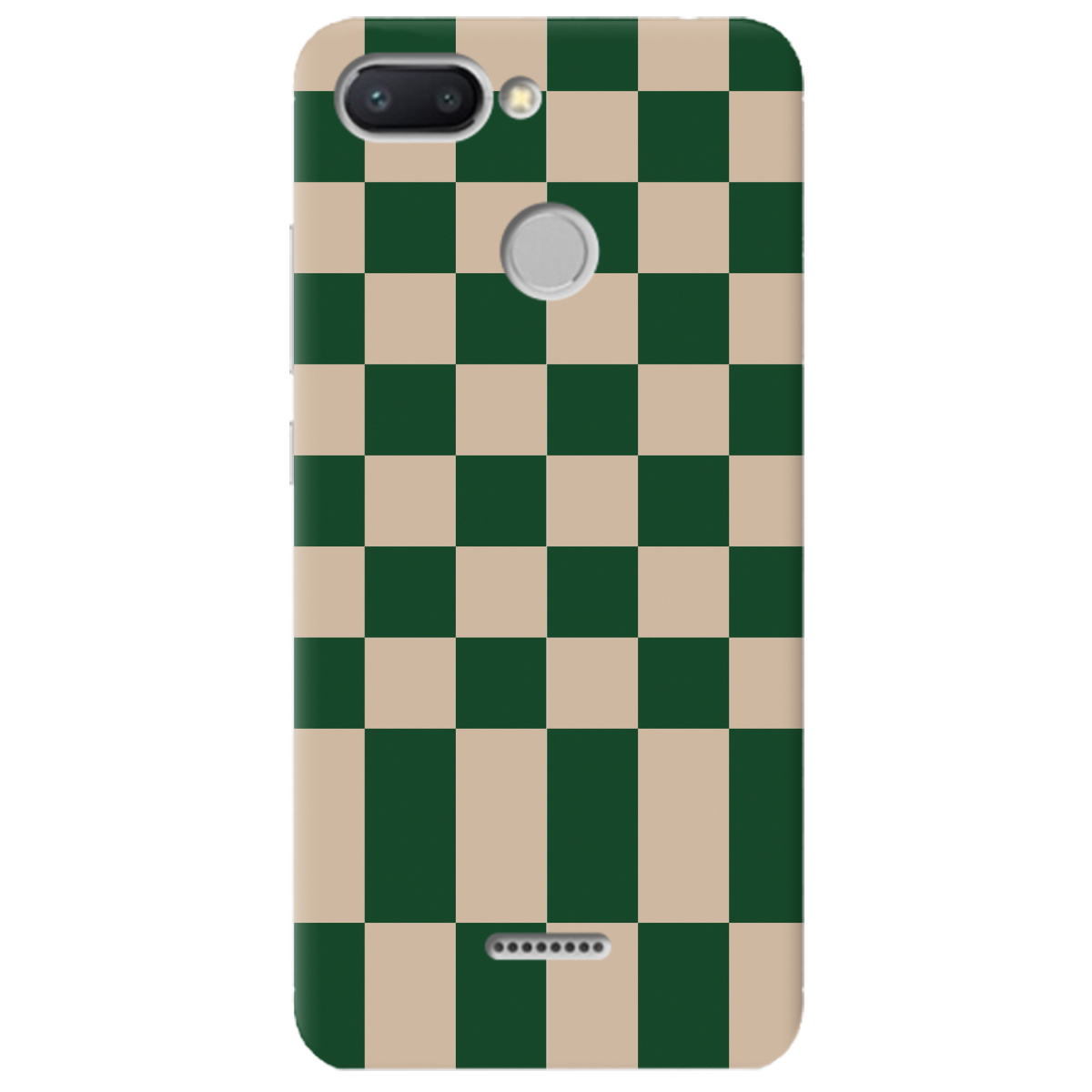 Чехол для Xiaomi Redmi 6 Green chess - фото 1 - Чехлы для телефонов