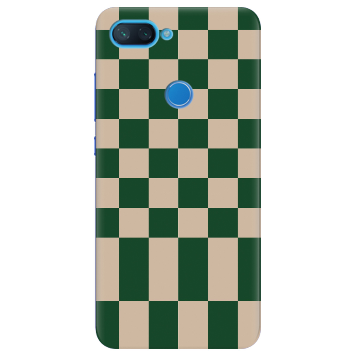 Чохол для Xiaomi Mi 8 Lite Green chess - фото 1 - Чохли для телефонів