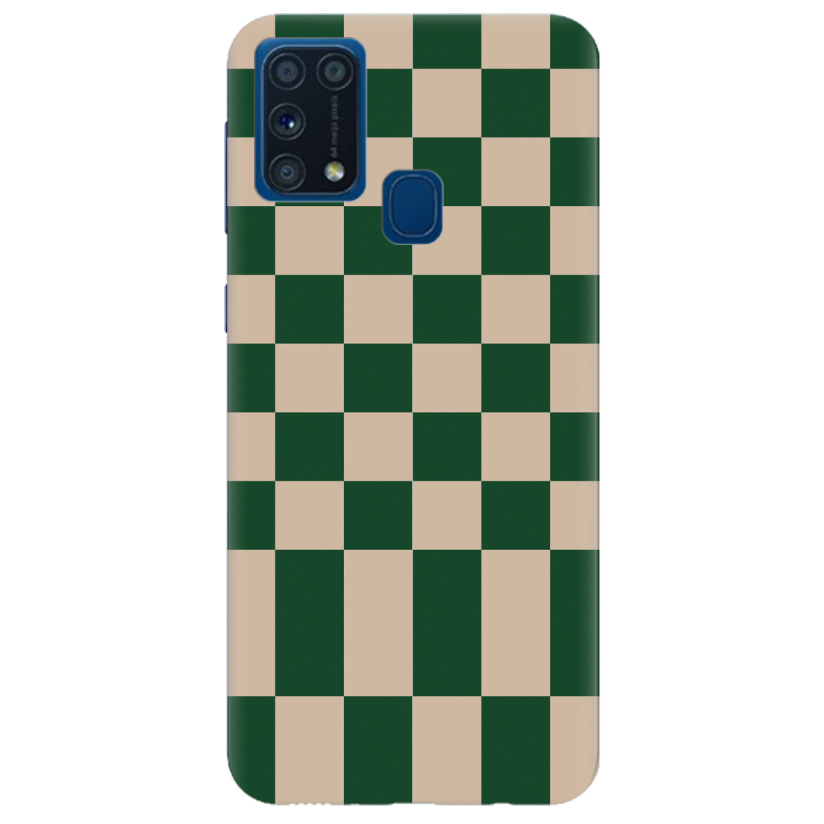 Чохол для Samsung Galaxy M31 Green chess - фото 1 Чохол для Samsung Galaxy M31 Green chess - фото 1 - Чохли для телефонів