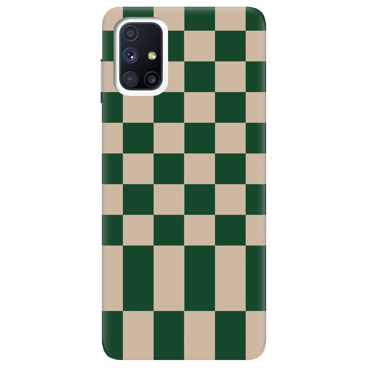 Чехол для Samsung Galaxy M51 Green chess - фото 1 - Чехлы для телефонов