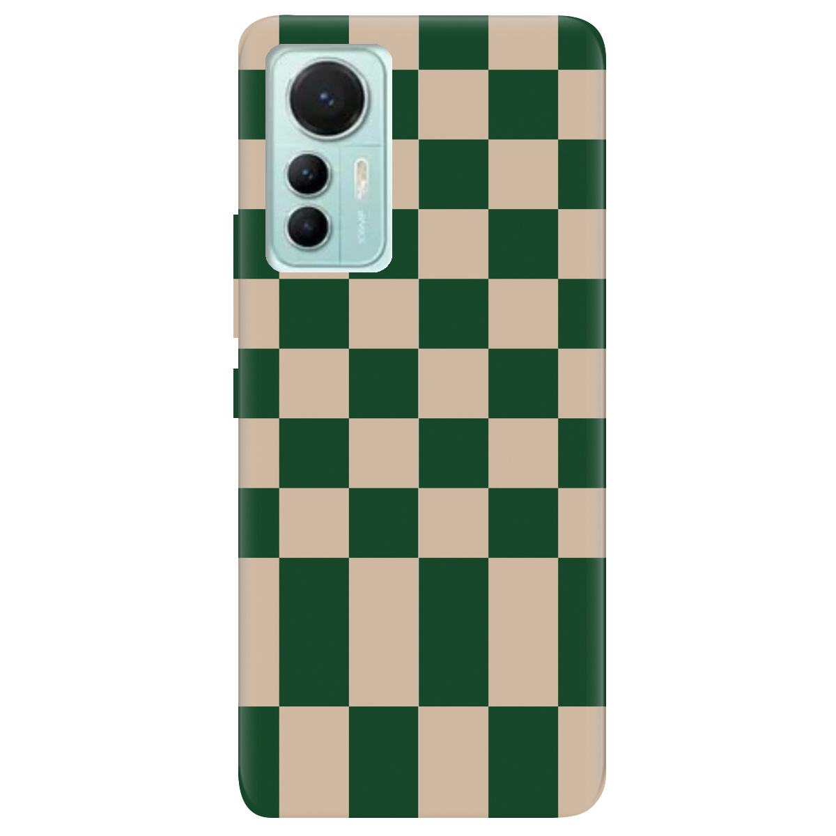 Чехол для Xiaomi 12 Lite Green chess - фото 1 - Чехлы для телефонов