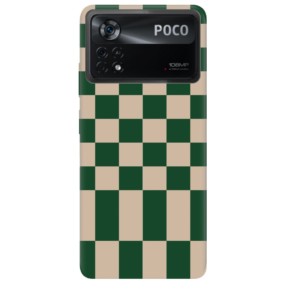 Чохол для Xiaomi Poco X4 Pro 5G Green chess - фото 1 - Чохли для телефонів