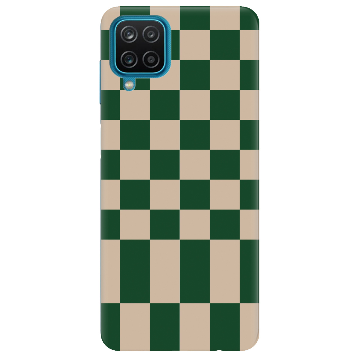 Чехол для Samsung Galaxy A12 5G Green chess - фото 1 - Чехлы для телефонов