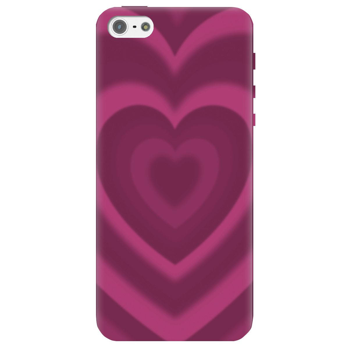 Чохол для Apple iPhone 5/5S Pink Heart - фото 1 - Чохли для телефонів