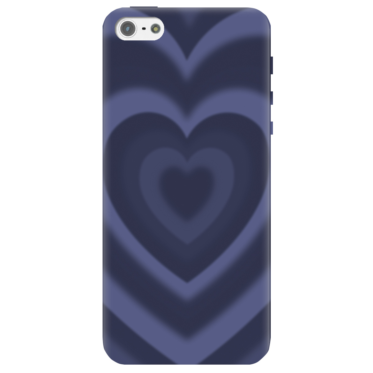 Чохол для Apple iPhone 5/5S Purple Heart - фото 1 - Чохли для телефонів