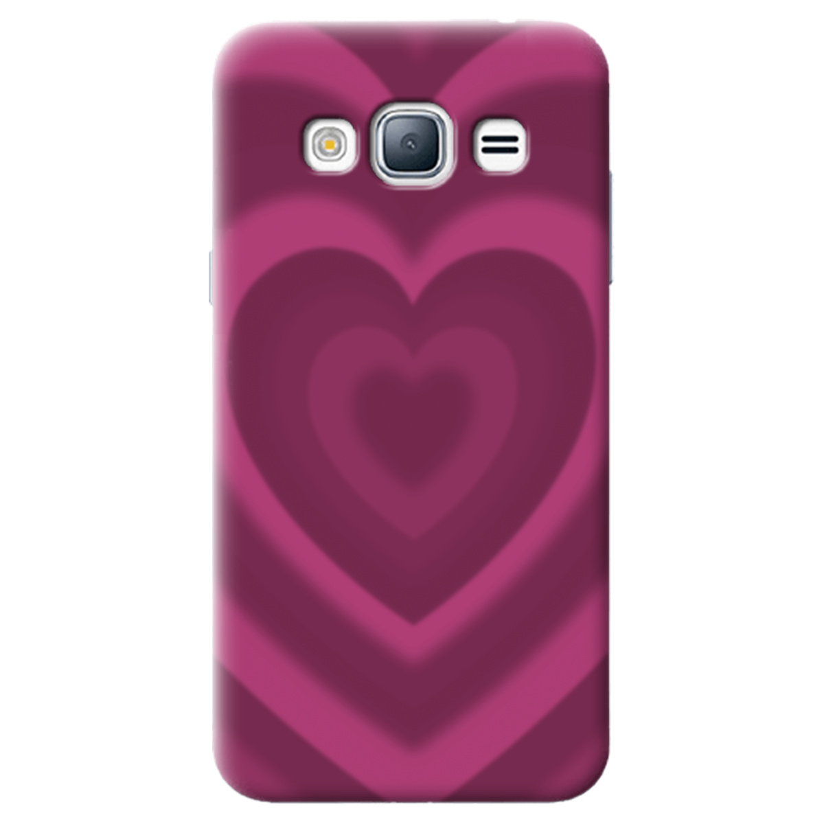 Чехол для Samsung Galaxy J3 2016 Pink Heart - фото 1 - Чехлы для телефонов