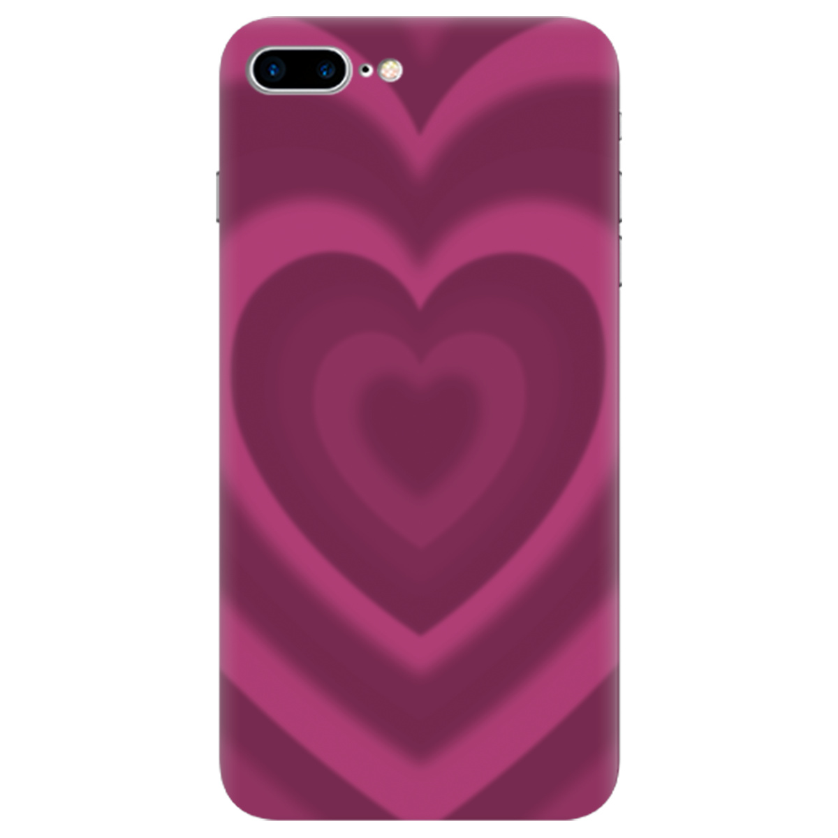 Чехол для Apple iPhone 7 Plus Pink Heart - фото 1 - Чехлы для телефонов