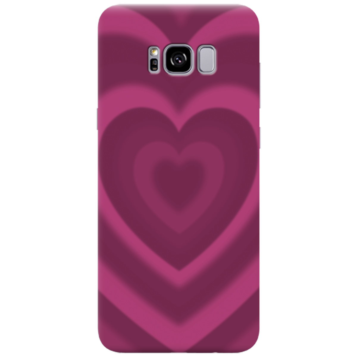 Чохол для Samsung Galaxy S8 Plus Pink Heart - фото 1 - Чохли для телефонів