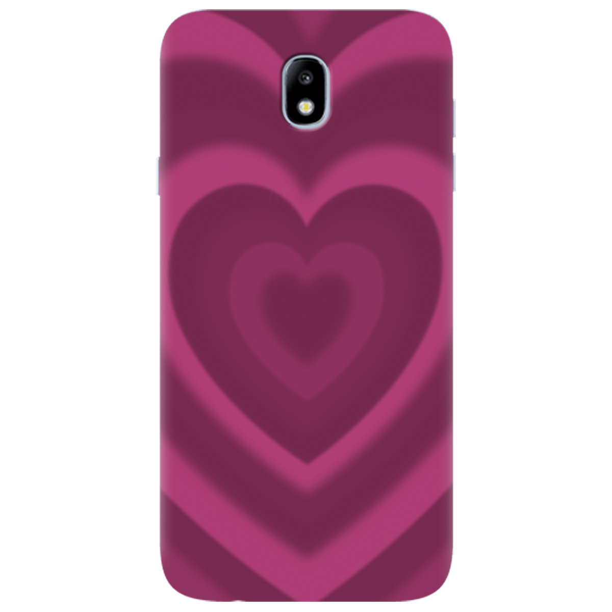 Чехол для Samsung Galaxy J7 2017 Pink Heart - фото 1 - Чехлы для телефонов