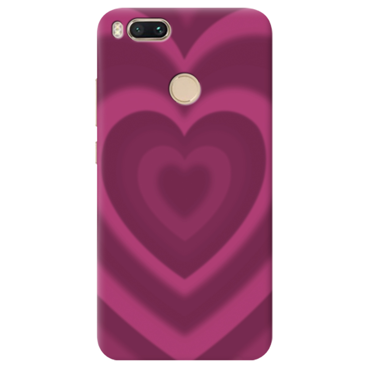 Чохол для Xiaomi Mi A1 Pink Heart - фото 1 Чохол для Xiaomi Mi A1 Pink Heart - фото 1 - Чохли для телефонів