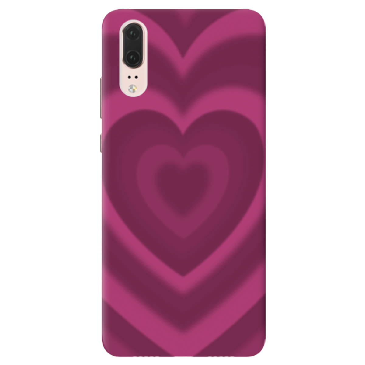 Чехол для Huawei P20 Pink Heart - фото 1 - Чехлы для телефонов