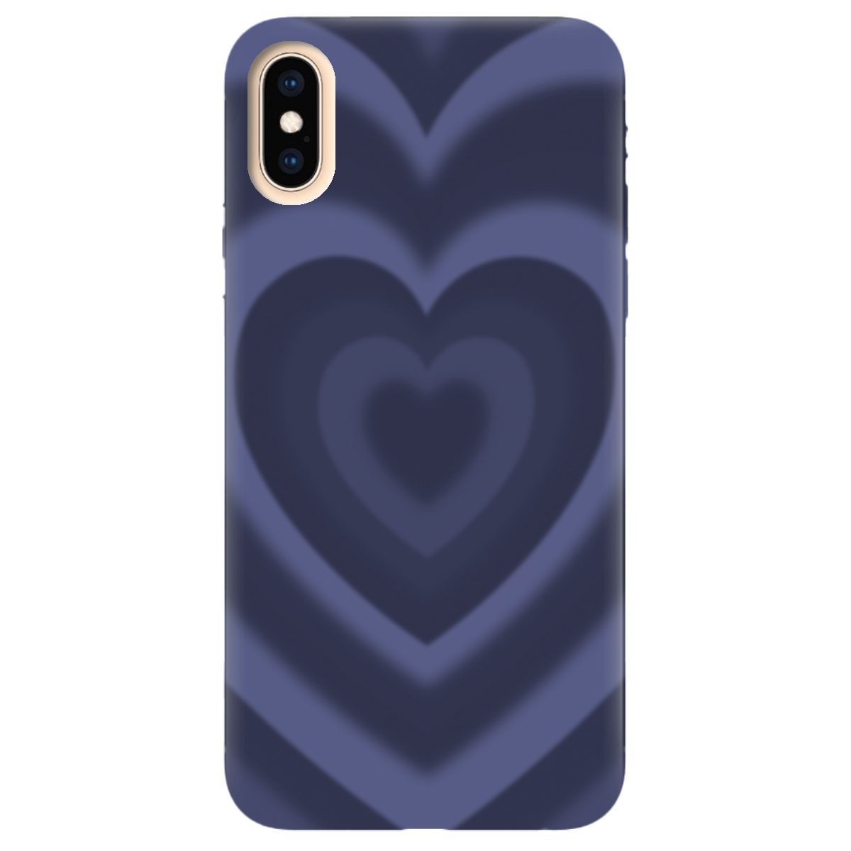 Чехол для Apple iPhone X Purple Heart - фото 1 - Чехлы для телефонов