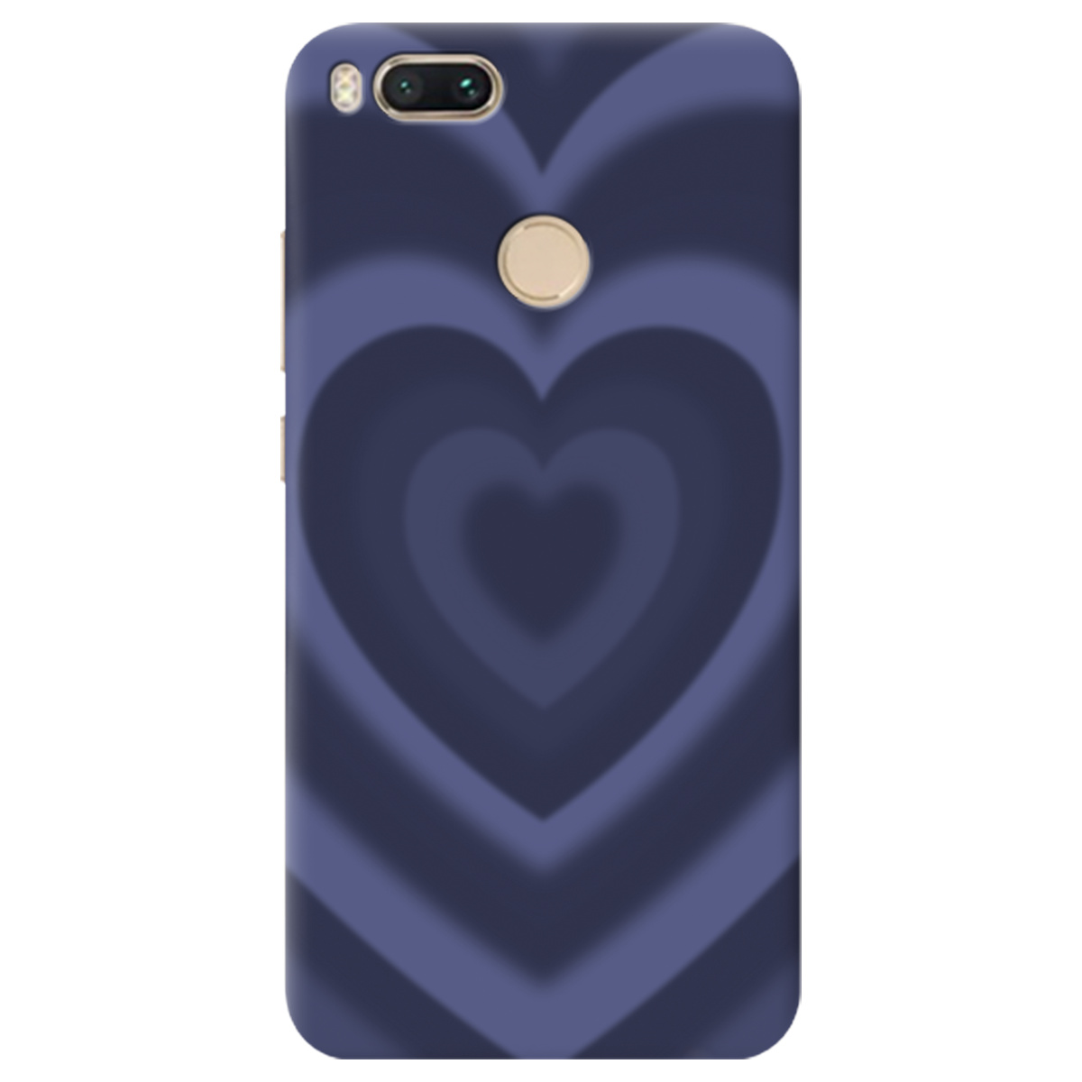 Чохол для Xiaomi Mi A1 Purple Heart - фото 1 - Чохли для телефонів