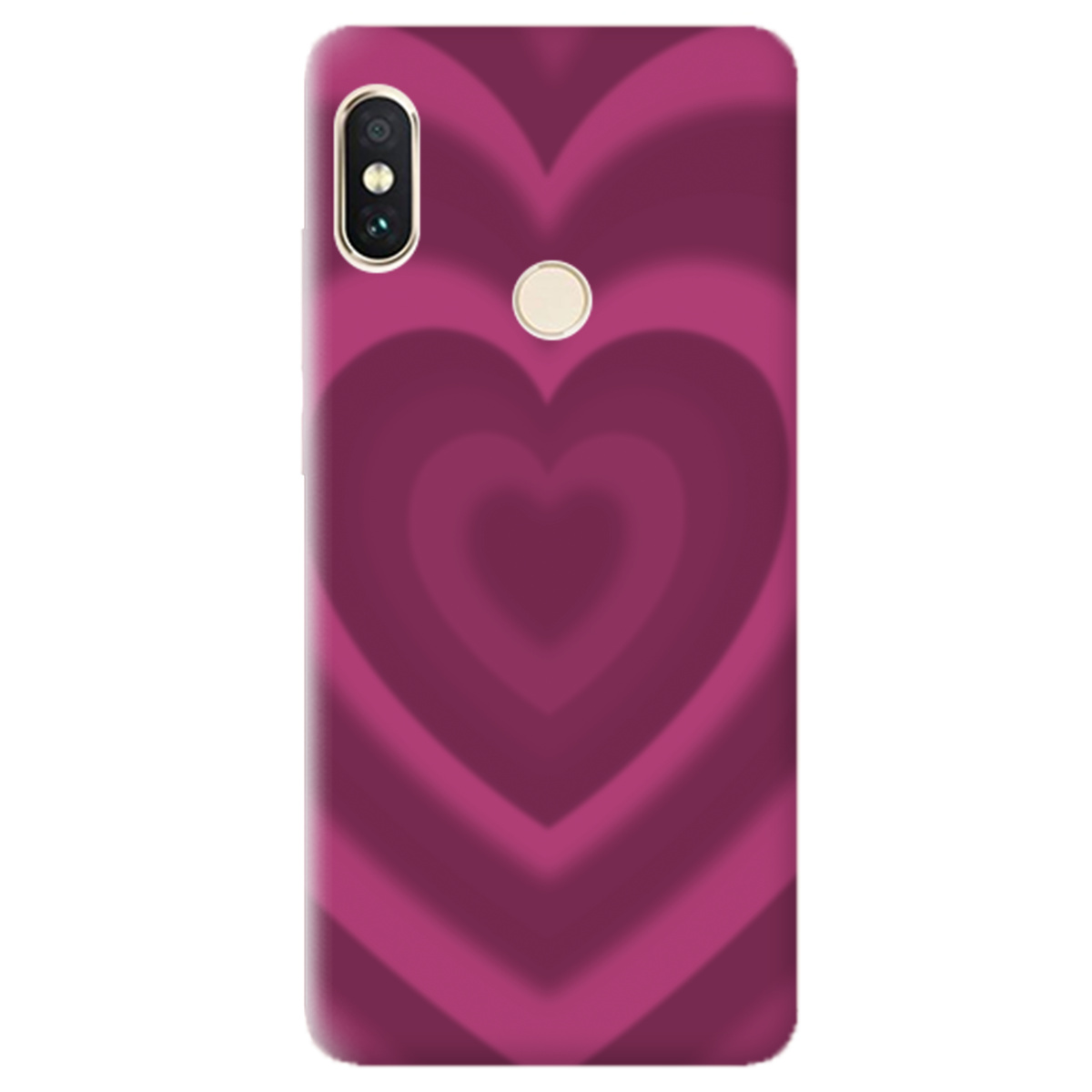 Чехол для Xiaomi Redmi Note 5 Pink Heart - фото 1 - Чехлы для телефонов