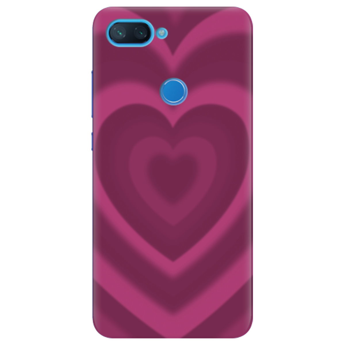 Чехол для Xiaomi Mi 8 Lite Pink Heart - фото 1 - Чехлы для телефонов