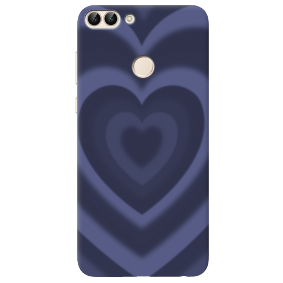 Чохол для Huawei P Smart Purple Heart - фото 1 - Чохли для телефонів