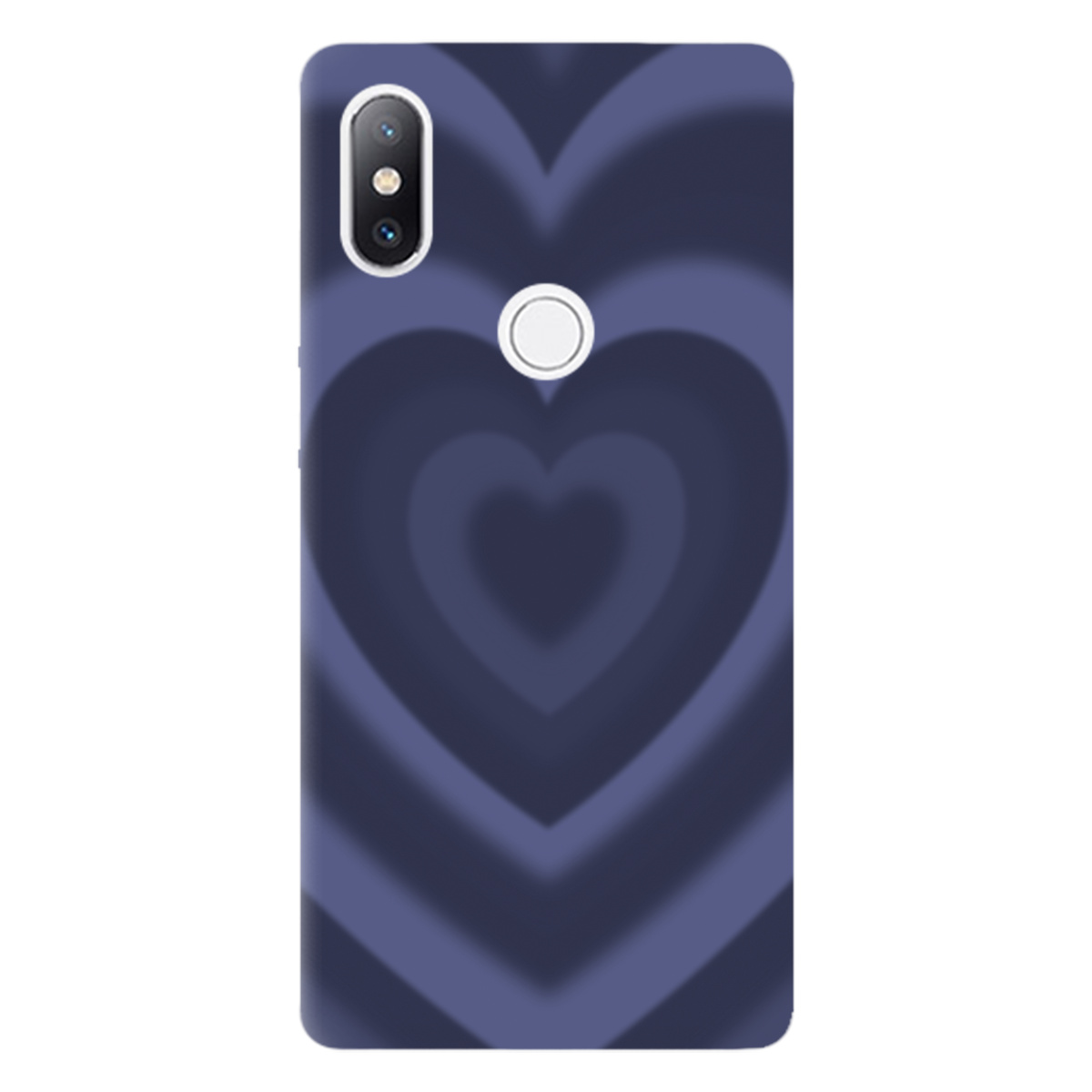 Чохол для Xiaomi Mi Mix 2S Purple Heart - фото 1 - Чохли для телефонів