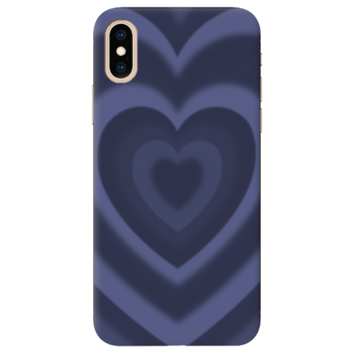 Чехол для Apple iPhone XS Purple Heart - фото 1 Чехол для Apple iPhone XS Purple Heart - фото 1 - Чехлы для телефонов