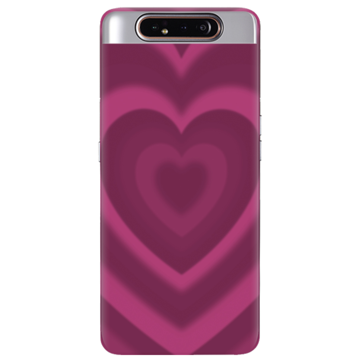 Чехол для Samsung Galaxy A80 Pink Heart - фото 1 Чехол для Samsung Galaxy A80 Pink Heart - фото 1 - Чехлы для телефонов